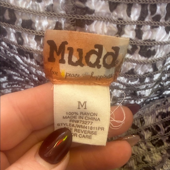 Mudd Black and White Maxi Dress - Picture 2 of 2